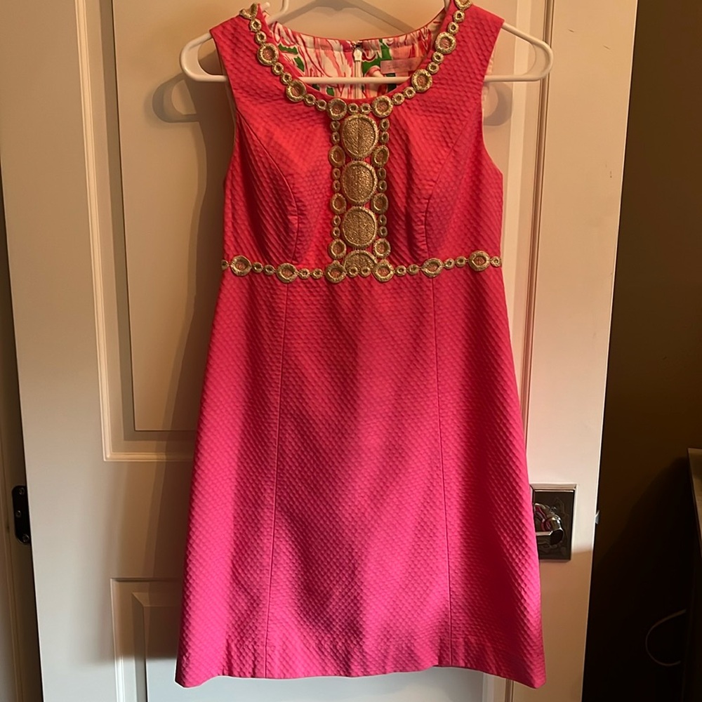 Lilly Pulitzer Rosie Shift Dress sz 00.